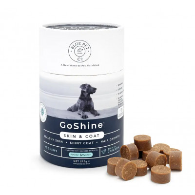 Blue Pet Co GoShine Chicken Skin & Coat Supplements - 90 Chews