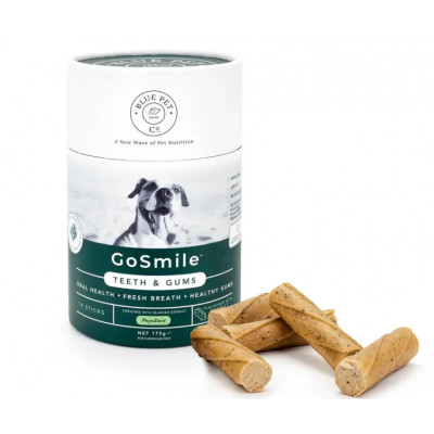 Blue Pet Co GoSmile Peanut Butter Teeth & Gum Supplements - 14 Sticks