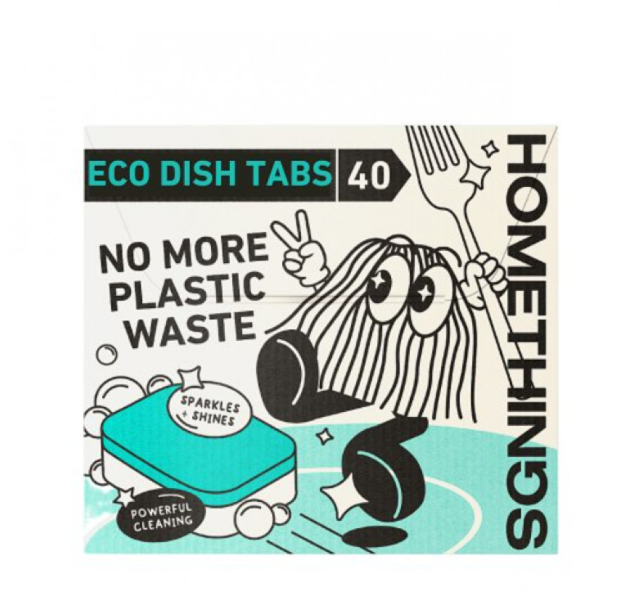 Homethings Eco Dishwasher - 40 Tablets